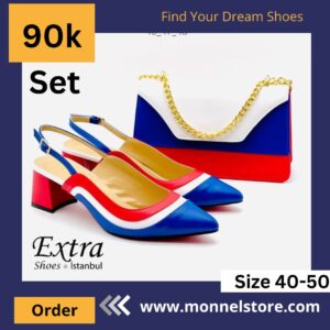 Quality Luxury Bags and shoes, Complete Set